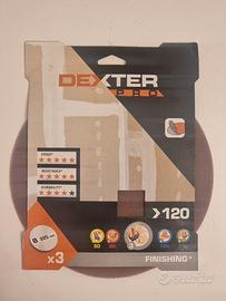 Dischi abrasivi Dexter Pro Ø225mm Grana 120 x3 