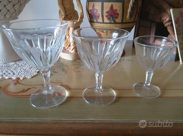 Bicchieri di cristallo 54 pezzi