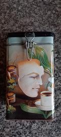 Caffè Roversi Scatola di Latta Vintage anni 80/90 