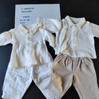 2 Completini Aletta 1 mese 50-56 cm