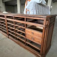 Raro bancone anrico da negozio/ farmacia