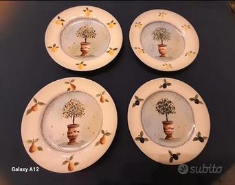 Set piatti 4 stagioni "Napa Walley "Topiary "
