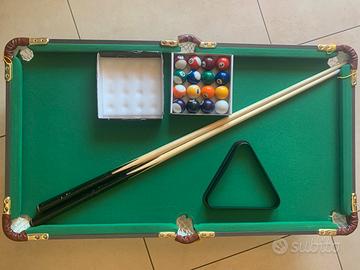 Minitavolo da biliardo in legno
