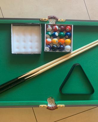 Minitavolo da biliardo in legno