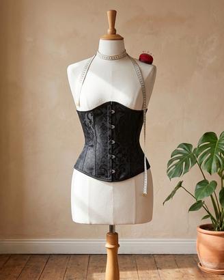 Bustino corsetto sottoseno underbust goth