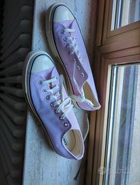 Converse All Star Chuck Taylor liliac n.45 nuove