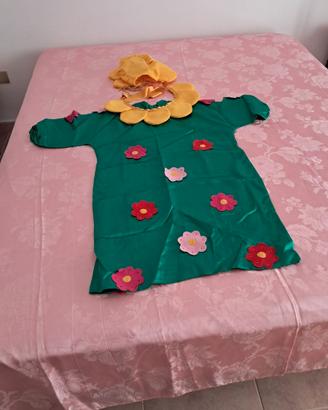 VESTITO CARNEVALE ''' IL GIRASOLE '''