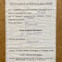 Quadro olio su tela Alceste Lucentini