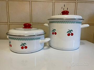 Set pentole smaltate
