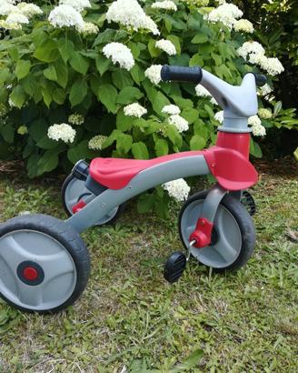 da triciclo a bici senza ruote 