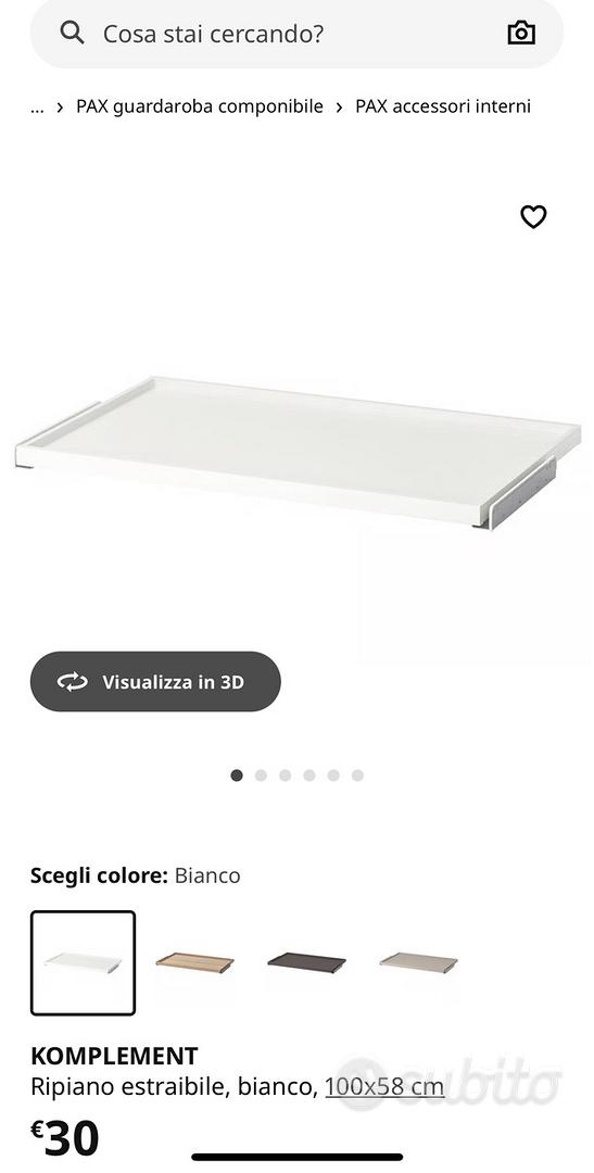 Ripiano Estraibile 4 SOFRON - Accessorio Per Organizzare E Ottimizzare Lo Spazio In Casa O Ufficio
