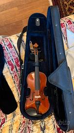 violino 1/8 , pece archetto astuccio cuscinetto