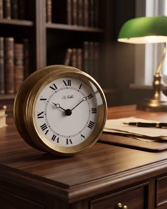 Elegante Orologio da Tavolo / Scrivania "La Vallée