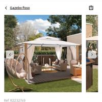 gazebo agora in alluminio 
