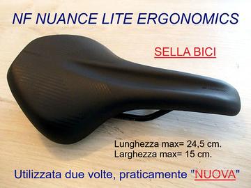 Sella bici NF NATURAL FIT NUANCE LITE ERGONOMICS