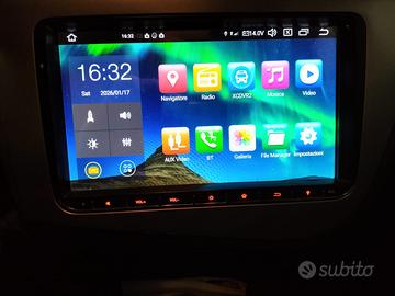 Autoradio Android Erisin ES8528V per VW-Seat-Skoda
