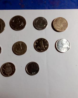 1973 / 2013 N 10 MONETE STATI VARI ESTERI