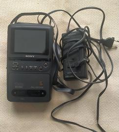 Sony Video Walkman PAL/SECAM schermo LCD + carica