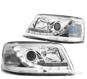 FARI PER VOLKSWAGEN VW T5 03-09 DAYLIGHT CROMATI