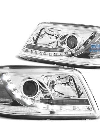 FARI PER VOLKSWAGEN VW T5 03-09 DAYLIGHT CROMATI