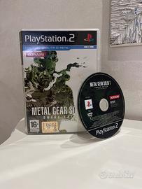 Metal gear Solid 3 snake eater Playstation 2