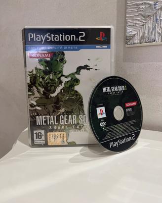 Metal gear Solid 3 snake eater Playstation 2
