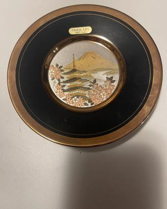 Piatto decorativo Giapponese “Chokin Art”