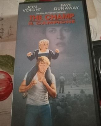VHS- THE CHAMP con Jon Voight e Faye Dunaway