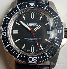 Vostok Turist 14051B vetro rotto+vetro di ricambio