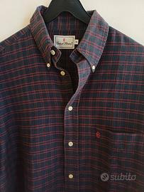 Conte of florence camicia a quadri 100% coton