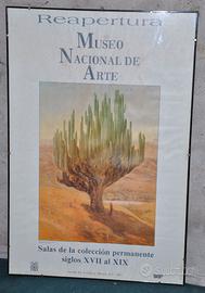 Manifesto Museo Arte Città del Messico 1987