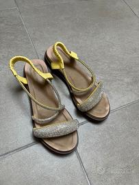 Sandali da donna con strass