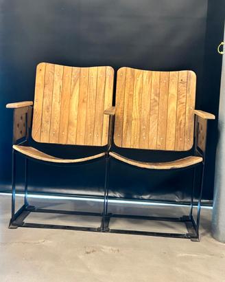 panca in legno 2 posti