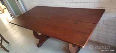 TAVOLO in massello pieghevole