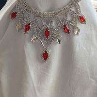 ACCESSORIO COLLANA GIROCOLLO, CRISTALLI E STRASS