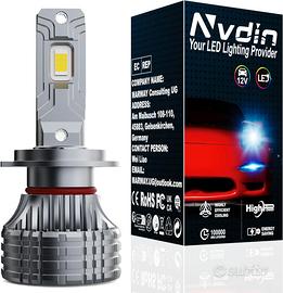 H7 lampadina LED da 60000 lumen
