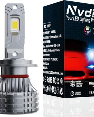 H7 lampadina LED da 60000 lumen