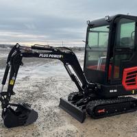 Mini escavatore 18 quintali diesel
