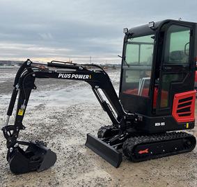 Mini escavatore 18 quintali diesel
