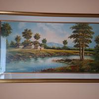 Quadro paesaggio di Giuseppina Zardi