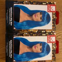Parrucca/parrucche  blu