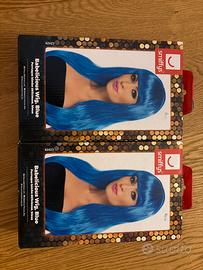 Parrucca/parrucche  blu