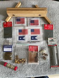 Supporto di lavoro + Accessori modellismo navale.