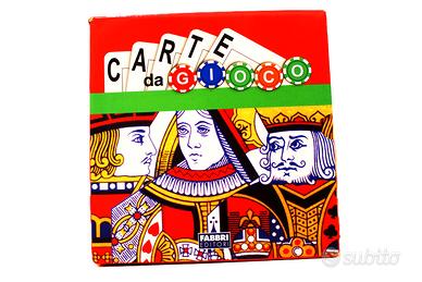 Carte Da Gioco 32 Fascicoli + Cofanetto Fabbri