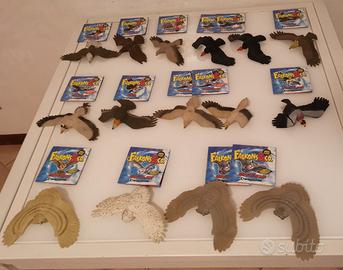 Falkons & Co collezione completa - animali gommosi