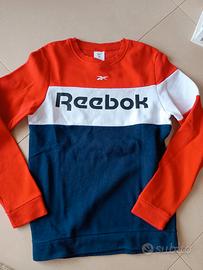 felpa Reebox tg XS veste 14/16 anni