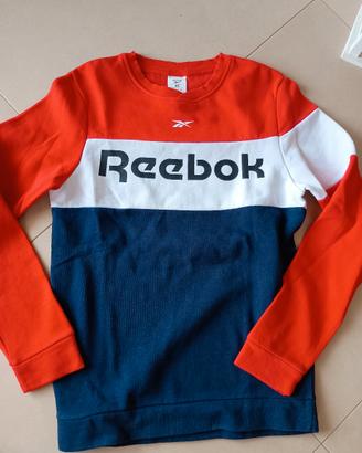 felpa Reebox tg XS veste 14/16 anni