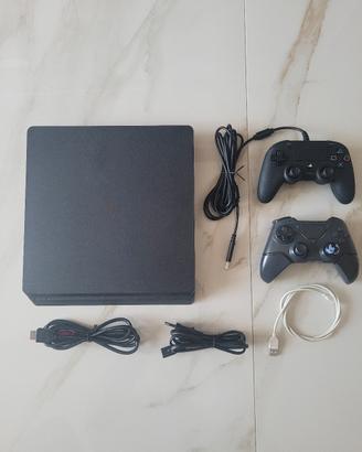 Ps4 Slim 1TB con joystick e giochi FiFa