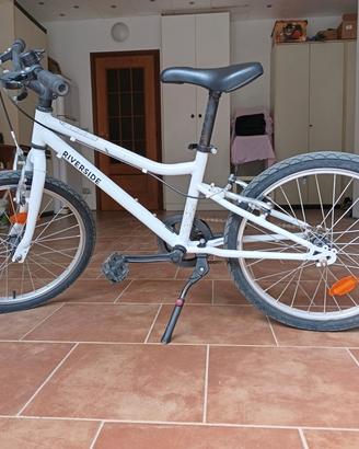 bicicletta Riverside decathlon 20 pollici bambina 