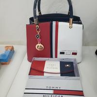 borsa e portafoglio di Tommy hilfiger